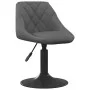 Dunkelgrauer Küchenhocker aus Samt von vidaXL, Küchenhocker - Ref: Foro24-335317, Preis: 78,80 €, Rabatt: %