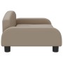 Cappuccino-Kunstleder-Hundebett 70x45x30 cm von vidaXL, Betten für Hunde - Ref: Foro24-171969, Preis: 82,46 €, Rabatt: %