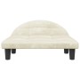 Cremefarbenes Hundebett aus Samt, 70 x 52 x 30 cm von vidaXL, Betten für Hunde - Ref: Foro24-171944, Preis: 63,07 €, Rabatt: %
