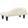 Cama para perros de terciopelo crema 70x52x30 cm de vidaXL, Camas para perros - Ref: Foro24-171944, Precio: 61,94 €, Descuent...