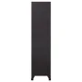 Anthracite gray and red steel locker 90x45x180 cm by vidaXL, Lockers and storage cabinets - Ref: Foro24-339801, Price: 326,02...