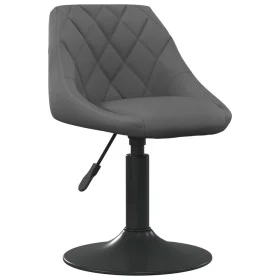 Esszimmerstuhl aus dunkelgrauem Samt von vidaXL, Essstühle - Ref: Foro24-3088814, Preis: 78,80 €, Rabatt: %