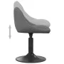 Esszimmerstuhl aus dunkelgrauem Samt von vidaXL, Essstühle - Ref: Foro24-3088814, Preis: 78,80 €, Rabatt: %