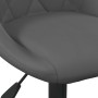 Esszimmerstuhl aus dunkelgrauem Samt von vidaXL, Essstühle - Ref: Foro24-3088814, Preis: 80,60 €, Rabatt: %