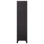 Anthrazitgrauer und roter Stahlspind 90x45x180 cm von vidaXL, Schließfächer und Lagerschränke - Ref: Foro24-339817, Preis: 29...