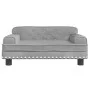 Sofá para niños de terciopelo gris claro 70x45x30 cm by vidaXL, Baby and Toddler Furniture - Ref: Foro24-3196294, Price: 88,1...