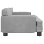 Sofá para niños de terciopelo gris claro 70x45x30 cm by vidaXL, Baby and Toddler Furniture - Ref: Foro24-3196294, Price: 88,1...