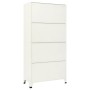 Grauer und blauer Stahlschrank 90x45x180 cm von vidaXL, Schließfächer und Lagerschränke - Ref: Foro24-339818, Preis: 309,64 €...