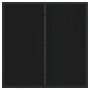 Conjunto de Comedor de Jardín 5 pcs Negro ratán sintético