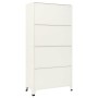 Gray and blue steel locker 90x45x180 cm by vidaXL, Lockers and storage cabinets - Ref: Foro24-339810, Price: 325,02 €, Discou...