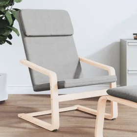 Light gray fabric relaxation armchair by vidaXL, Armchairs - Ref: Foro24-351051, Price: 80,55 €, Discount: %