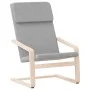 Light gray fabric relaxation armchair by vidaXL, Armchairs - Ref: Foro24-351051, Price: 80,38 €, Discount: %