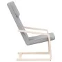 Light gray fabric relaxation armchair by vidaXL, Armchairs - Ref: Foro24-351051, Price: 80,38 €, Discount: %