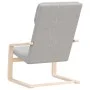 Light gray fabric relaxation armchair by vidaXL, Armchairs - Ref: Foro24-351051, Price: 80,38 €, Discount: %