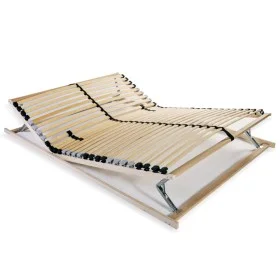 Lattenrost mit 28 Latten in 7 Bereichen 100x200 cm von vidaXL, Betten und Lattenroste - Ref: Foro24-246458, Preis: 103,56 €, ...