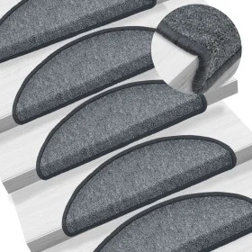 Stair mats 15 units dark gray 65x24x4 cm by vidaXL, Stair mats - Ref: Foro24-133885, Price: 70,77 €, Discount: %