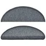 Stair mats 15 units dark gray 65x24x4 cm by vidaXL, Stair mats - Ref: Foro24-133885, Price: 70,71 €, Discount: %