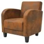 Brauner Sessel aus Kunstleder von vidaXL, Sessel - Ref: Foro24-243588, Preis: 193,91 €, Rabatt: %