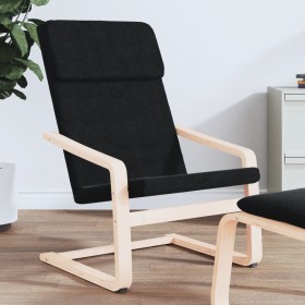 Black fabric relaxation armchair by vidaXL, Armchairs - Ref: Foro24-351055, Price: 94,59 €, Discount: %