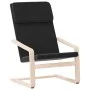 Black fabric relaxation armchair by vidaXL, Armchairs - Ref: Foro24-351055, Price: 96,68 €, Discount: %