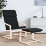 Entspannungssessel aus schwarzem Stoff von vidaXL, Sessel - Ref: Foro24-351055, Preis: 96,68 €, Rabatt: %