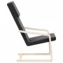 Entspannungssessel aus schwarzem Stoff von vidaXL, Sessel - Ref: Foro24-351055, Preis: 96,68 €, Rabatt: %