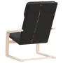 Black fabric relaxation armchair by vidaXL, Armchairs - Ref: Foro24-351055, Price: 96,68 €, Discount: %