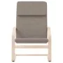 Relaxation armchair in taupe gray fabric by vidaXL, Armchairs - Ref: Foro24-351057, Price: 82,01 €, Discount: %