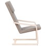 Relaxation armchair in taupe gray fabric by vidaXL, Armchairs - Ref: Foro24-351057, Price: 80,44 €, Discount: %