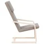 Relaxation armchair in taupe gray fabric by vidaXL, Armchairs - Ref: Foro24-351057, Price: 82,01 €, Discount: %
