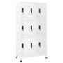 Taquilla de acero blanco 90x45x180 cm de vidaXL, Taquillas y armarios de almacenamiento - Ref: Foro24-339804, Precio: 407,60 ...