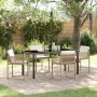 Conjunto de Comedor de Jardín 5 pcs Beige ratán sintético en Conjuntos de jardín | Comprar online en Foro24