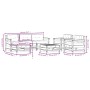 7-teiliges Gartenmöbel-Set und weiße Massivholzkissen von vidaXL, Gartensets - Ref: Foro24-3185823, Preis: 606,80 €, Rabatt: %