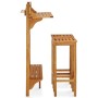 Balcony bar set 3 pieces solid acacia wood by vidaXL, Garden sets - Ref: Foro24-310254, Price: 162,90 €, Discount: %