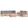 6-piece garden furniture set with Douglas fir wood cushions by vidaXL, Garden sets - Ref: Foro24-3185820, Price: 611,43 €, Di...