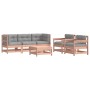 6-teiliges Gartenmöbel-Set mit Kissen aus Douglasienholz von vidaXL, Gartensets - Ref: Foro24-3185820, Preis: 620,26 €, Rabat...