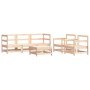 6-teiliges Gartenmöbel-Set und Massivholzkissen von vidaXL, Gartensets - Ref: Foro24-3185815, Preis: 469,54 €, Rabatt: %