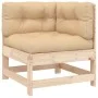 Juego de muebles de jardín 6 piezas y cojines madera maciza de vidaXL, Conjuntos de jardín - Ref: Foro24-3185815, Precio: 463...