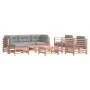 7-piece garden furniture set with Douglas fir wood cushions by vidaXL, Garden sets - Ref: Foro24-3185841, Price: 619,07 €, Di...