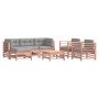 7-teiliges Gartenmöbel-Set mit Kissen aus Douglasienholz von vidaXL, Gartensets - Ref: Foro24-3185841, Preis: 635,36 €, Rabat...