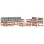 7-teiliges Gartenmöbel-Set mit Kissen aus Douglasienholz von vidaXL, Gartensets - Ref: Foro24-3185834, Preis: 544,43 €, Rabat...