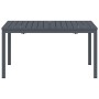 Mesa de Extensión 2 pcs Antracita 210 x 90 x 73 cm Acero