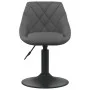 Drehbare Esszimmerstühle, 6 Einheiten, dunkelgrauer Samt von vidaXL, Essstühle - Ref: Foro24-3088803, Preis: 338,95 €, Rabatt: %
