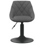 Drehbare Esszimmerstühle, 6 Einheiten, dunkelgrauer Samt von vidaXL, Essstühle - Ref: Foro24-3088803, Preis: 346,31 €, Rabatt: %