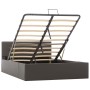 Hydraulic trundle bed gray synthetic leather 120x200 cm by vidaXL, Beds and slatted bases - Ref: Foro24-285524, Price: 339,26...