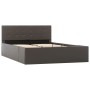 Cama canapé hidráulica cuero sintético gris 120x200 cm de vidaXL, Camas y somieres - Ref: Foro24-285524, Precio: 339,08 €