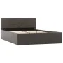 Cama canapé hidráulica cuero sintético gris 120x200 cm de vidaXL, Camas y somieres - Ref: Foro24-285524, Precio: 326,62 €, De...