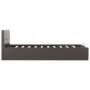 Cama canapé hidráulica cuero sintético gris 120x200 cm de vidaXL, Camas y somieres - Ref: Foro24-285524, Precio: 326,62 €, De...