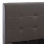 Hydraulic trundle bed gray synthetic leather 120x200 cm by vidaXL, Beds and slatted bases - Ref: Foro24-285524, Price: 339,26...