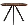 Mesa de comedor madera maciza reciclada 110x75 cm
